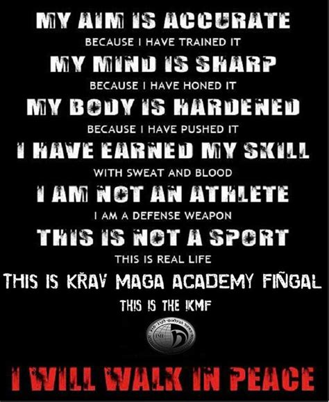 Krav Maga Quote 58 Best Krav Maga Images On Pinterest Combat Sport