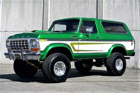 This Custom 78 Ford Bronco Is A Green Monster Mediafeed
