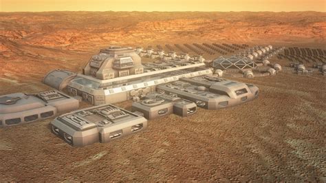 Mars Colony Concept By Dmitry Azarov For National Geographics Mars Tv