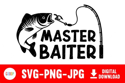 Master Baiter Svg Gr Fico Por Goodpshop Creative Fabrica