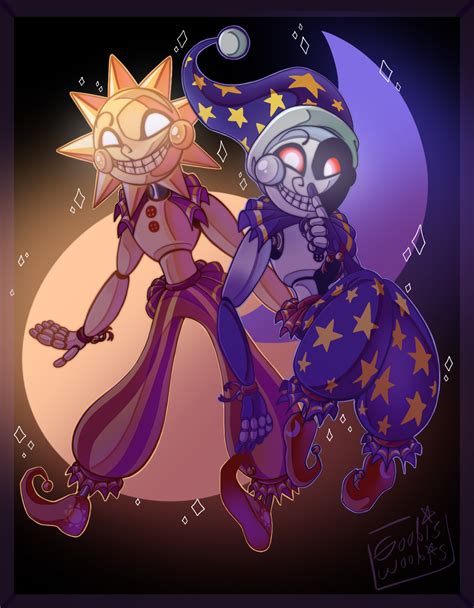 Moondrop Sun And Moon Drawings Fnaf Drawings Anime Fnaf Images And Photos Finder