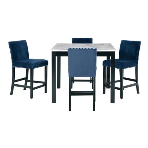 Signature Design By Ashley Dinettes Cranderlyn D163 223 Square Counter Table Set 5 Piece From