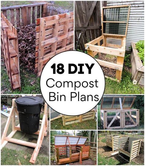 18 Diy Compost Bin Plans To Build Your New Compost Bin 2022