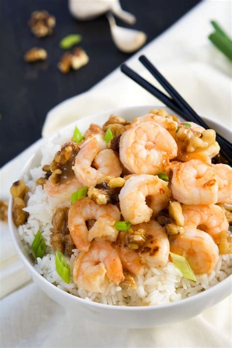 Skinny Honey Walnut Shrimp Honey Walnut Shrimp Recipes Healthy Recipes