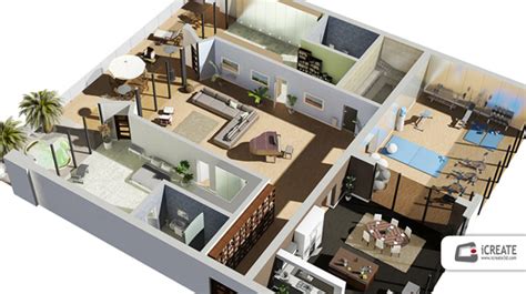 Sweet home 3d is a free interior design application that helps you draw the plan of your house, arrange furniture on it and visit the results in 3d. 3d room creator free online » Картинки и фотографии ...
