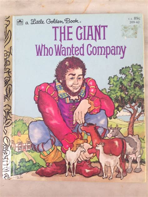 Bible stories from the old testament (a golden book) by sing lee. Vintage Little Golden Book The Giant Who Wanted Company by ...