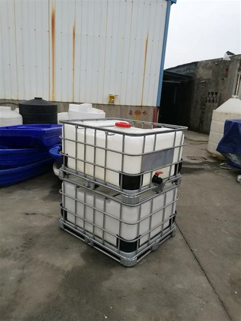Steel Caged Tote Stackable Ibc Liquid Storage Containers Tanks 500l