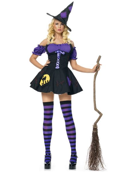 Magic Spell Witch Adult Pretty Witch Costume