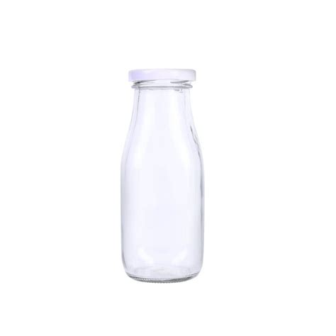 Buy Vintage Clear Glass Milk Bottles From Tableclothsfactory At