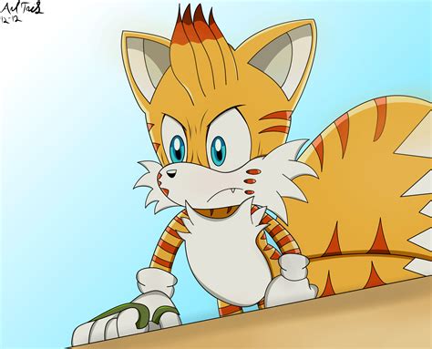 Mangey Tails In The Sonic X Style Art By Andtails Rsonicthehedgehog