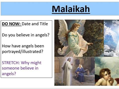 Malaikah Angels Muslim Beliefs Edexcel Spec B Teaching Resources