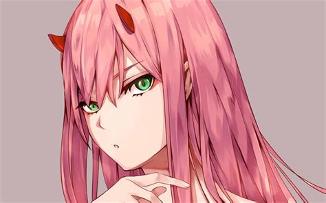 Even if you don't like darling in the franxx. Download imagens Zero Dois, manga, personagens de anime ...