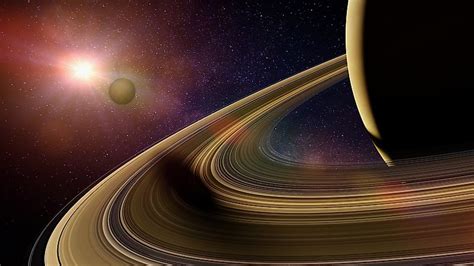 Solar System Planets With Rings