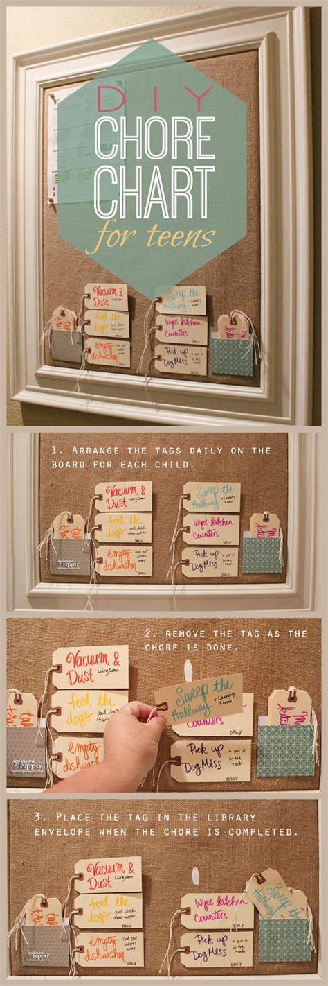 Diy Chore Chart For Chore Chart Ideas Easy Diy Chore Board Vrogue