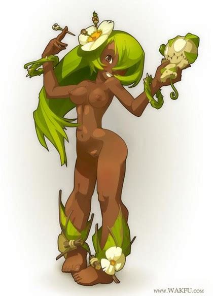 A Very Realistic Picture Showing A Completely Naked Amalia From Wakfu