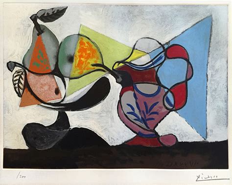 3072 x 2304 jpeg 1674 кб. Pablo Picasso, Nature Morte (Still Life), 1960, Aquatint (S)