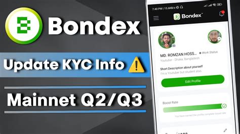 Bondex Kyc Info Update Bondex Kyc Update Bondex Mining App Bondex