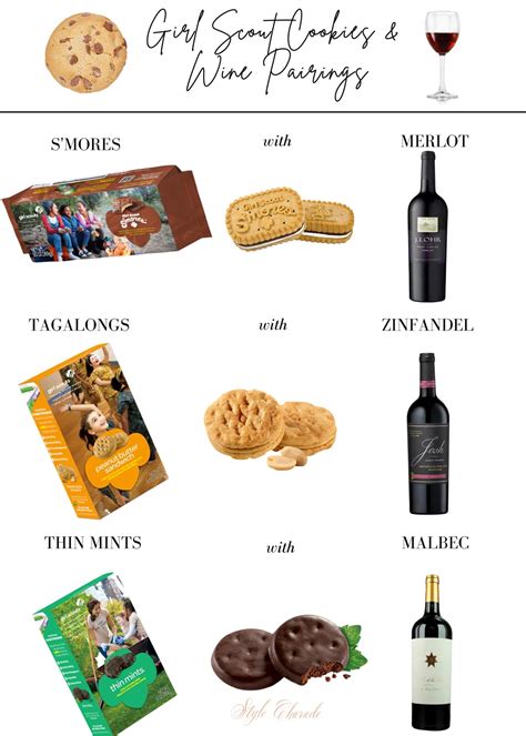 Ultimate Guide To Girl Scout Cookie Wine Pairings Style Charade