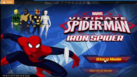 Ultimate Spider Man Iron Spider Spider Man Games Disney Games Part