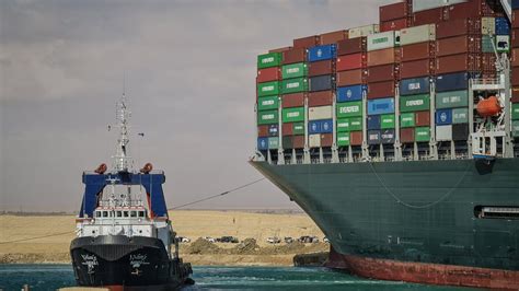 Massive Ship That Blocked Suez Canal Now Impounded In Egypt Over Financial Dispute Nbc New York