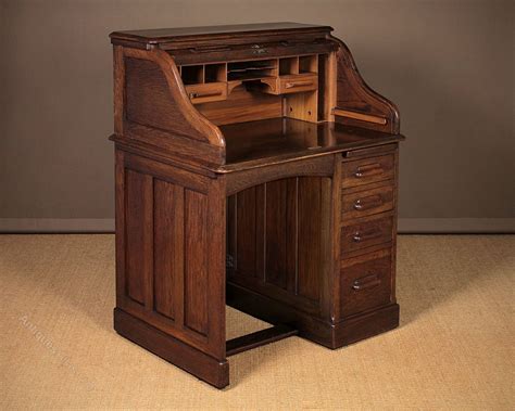 Check out the selection that is on offer, and we are confident that you are going to find a wide variety of antique desks for sale that you are going to. Small Oak Roll Top Desk By Lebus C.1910. - Antiques Atlas