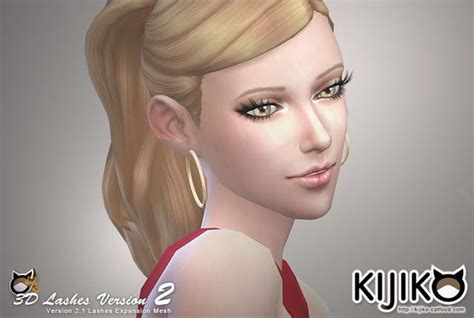 The Best Update 3d Lashes Version 2 By Kijiko Sims 4