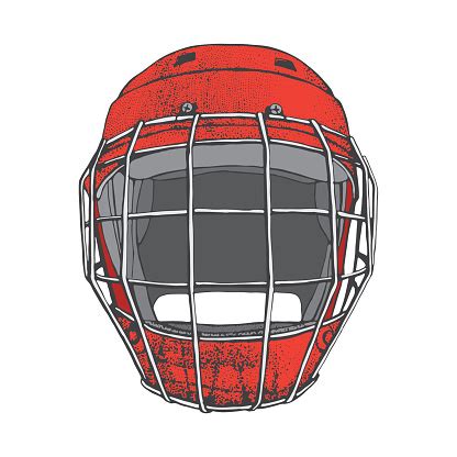 Click the slide that you want to add a background picture to. Hockey Helmet With Mask Side View Sports Vector Illustration Isolated On White Background Ice ...