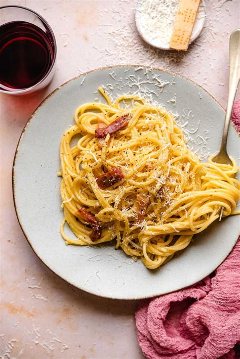 spaghetti alla carbonara authentic recipe recipe italian recipes authentic recipes
