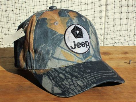 Purchase New Nwt Jeep Logo Camouflage Baseball Golf Fishing Hat Cap