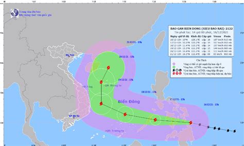 Tin SiÊu BÃo GẦn BiỂn ĐÔng SiÊu BÃo Rai NgÀy 16122021