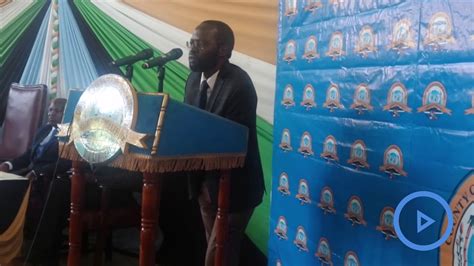 Governor Nyongo Proposes Federal And Parliamentary System Of Government Youtube