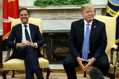 Dutch Pm Mark Rutte Defends Trump From ‘white Wine Sipping Big City