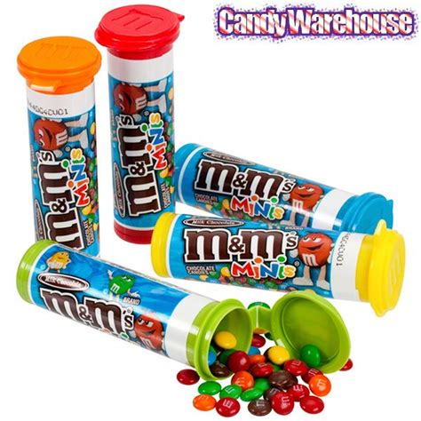 Mandms Minis Candy Tubes 24 Piece Box Online Candy Candy Shop Candy