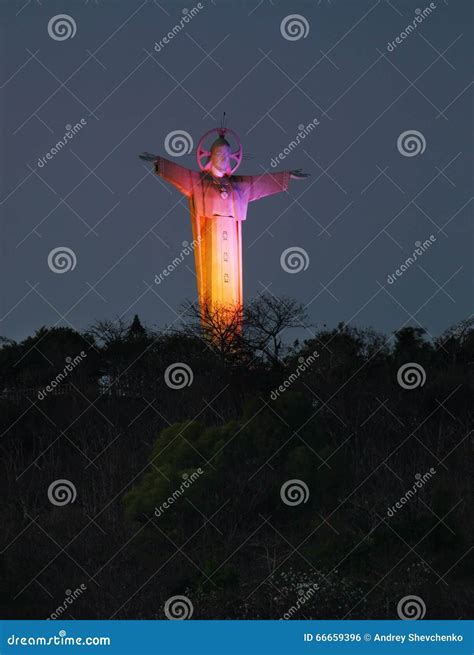Statua Di Jesus Christ Vung Tau Vietnam Fotografia Stock Immagine Di