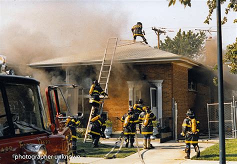 Vintage Chicago Fire Scene