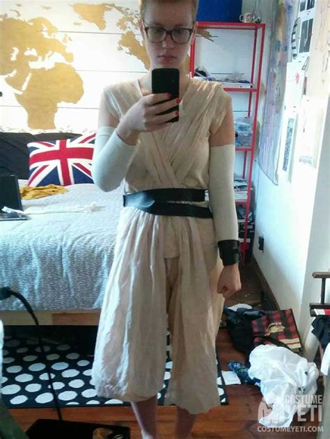Homemade Star Wars Rey Costume Costume Yeti