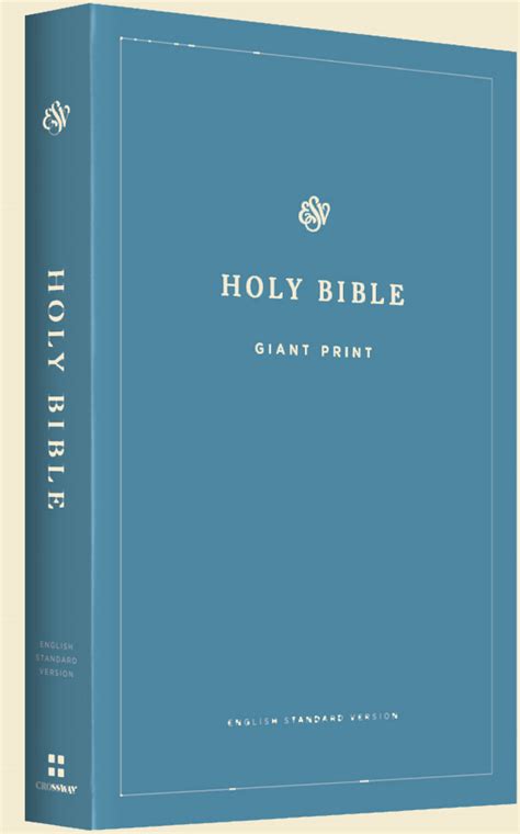 Esv Giant Print Economy Bible