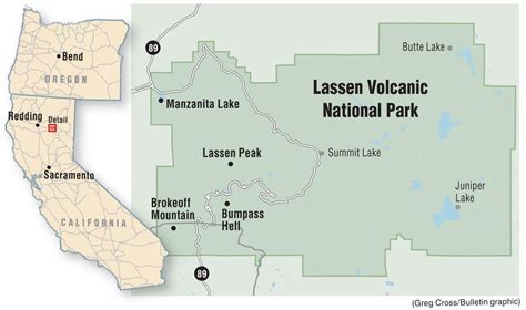 28 Lassen Volcanic National Park Map Maps Online For You