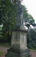 Statue of Queen Anne in Spa Field, Gloucester, Gloucestershire