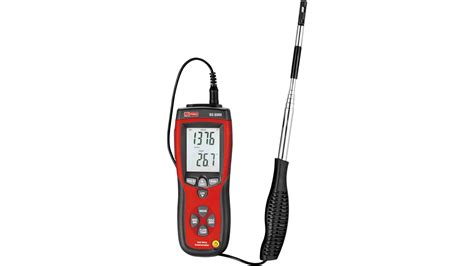 Rs Pro Dt 8880 Anemometer 25ms Max Measures Air Flow Air Velocity