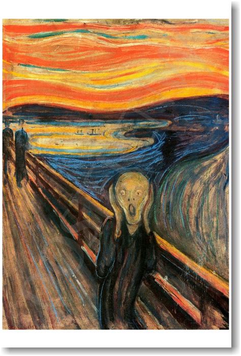 Posterenvy The Scream By Edvard Munch 1893 Poster