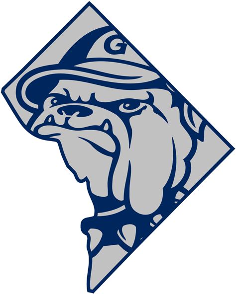 Georgetown Hoyas On Twitter Georgetown Hoyas Logo Clipart Full Size