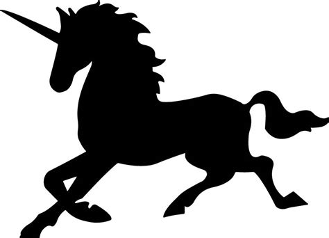 You can easily create your own projects. Unicorn Silhouette Clip Art at GetDrawings | Free download