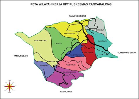 Peta Wilayah Kerja