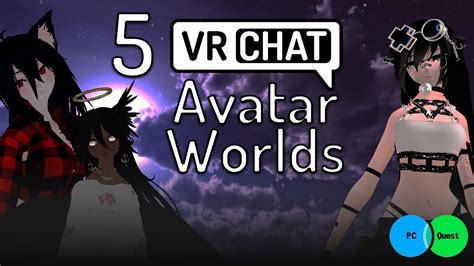5 Vrchat Female Quest Avatar Worlds Youtube