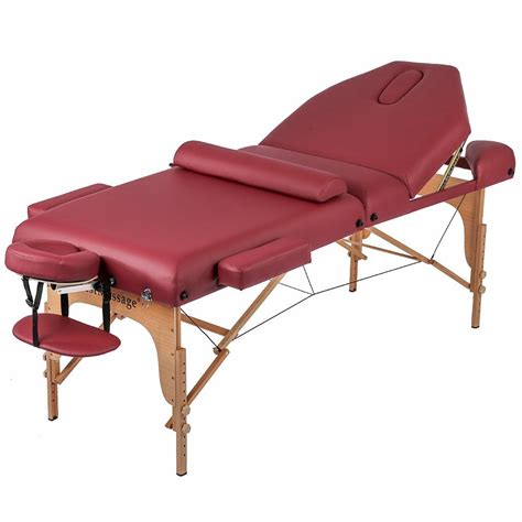 Professiona 4 Pad Portable Reiki Portable Massage Table W 77 Long Solid Bedframe