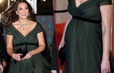 Kate Middleton Big Baby Bump At Baftas