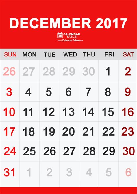 Calendar December 2017 Malaysia Malaysia National Holiday Cuti