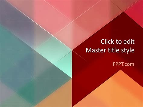 Ppt Template Colorful Background Background Ppt Contoh Gambar Template