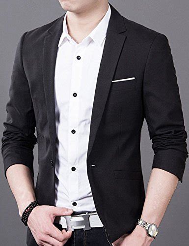 Sharpen up your style with our new men's suits collection featuring matching men's suit jackets and trousers and fits from regular to skinny. Aishang Mens Fashion Casual Slim Fit One Button Blazer ...